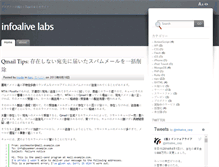 Tablet Screenshot of labs.infoalive.com